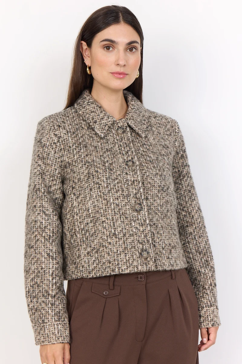 Archie Wool Jacket | Brun | Jakke fra French Laundry