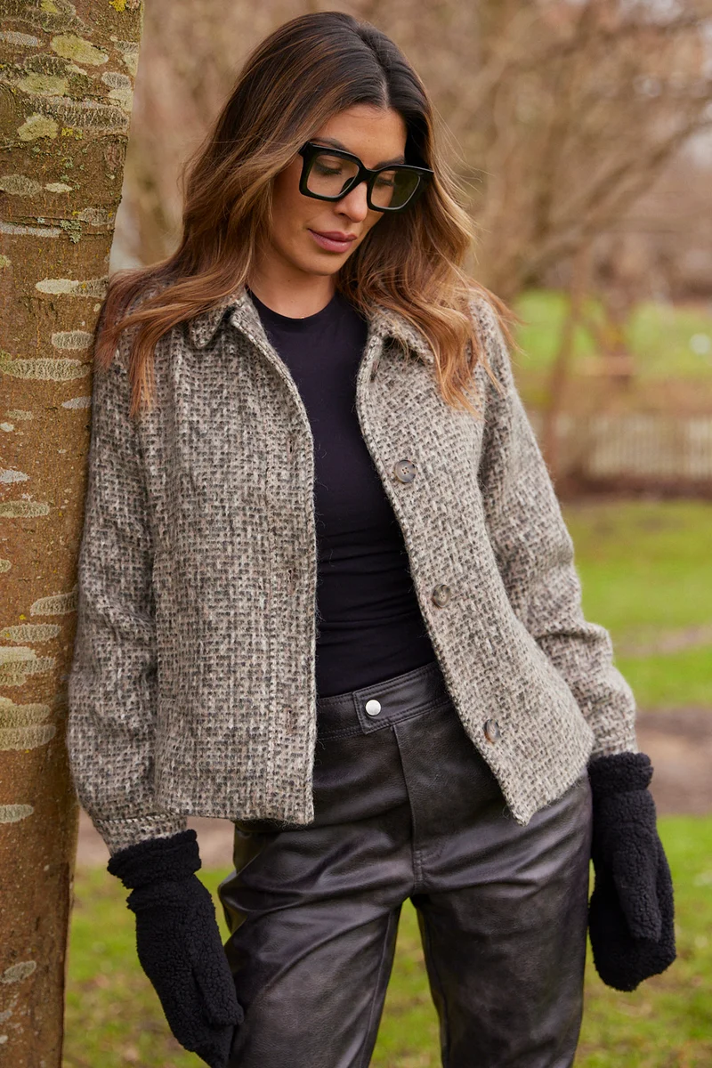 Archie Wool Jacket | Brun | Jakke fra French Laundry