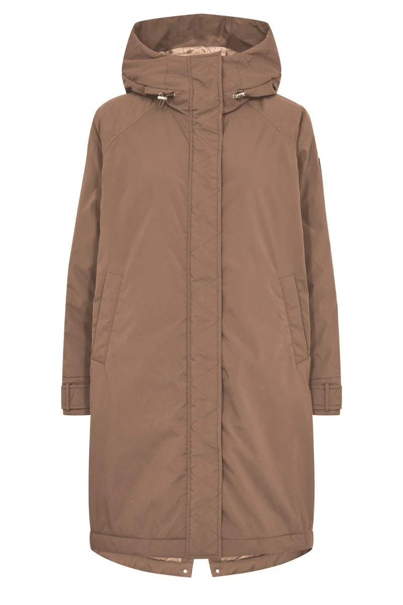 Cali Parka Coat | Chocolate Chip | Jakke fra Mos Mosh