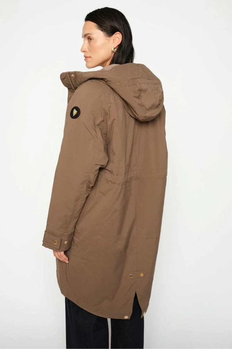 Cali Parka Coat | Chocolate Chip | Jakke fra Mos Mosh