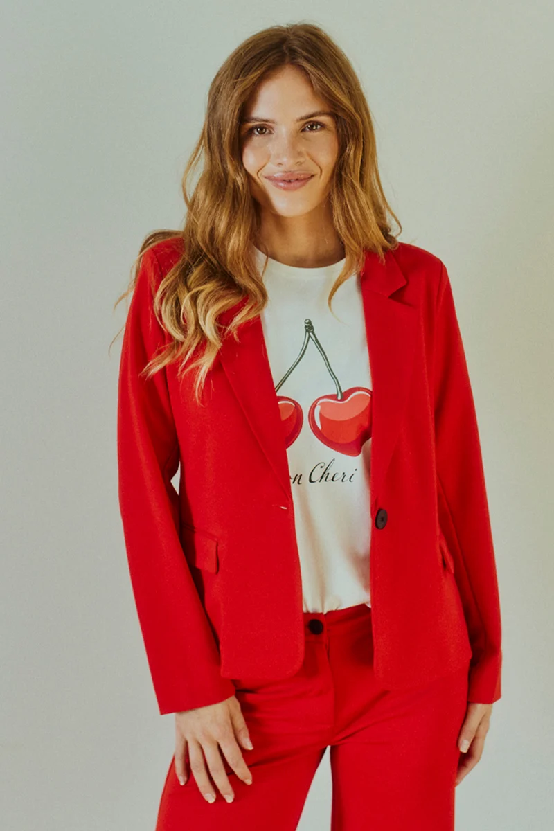 Nanni Jacket 207565 | Chili Pepper | Jakke fra Freequent
