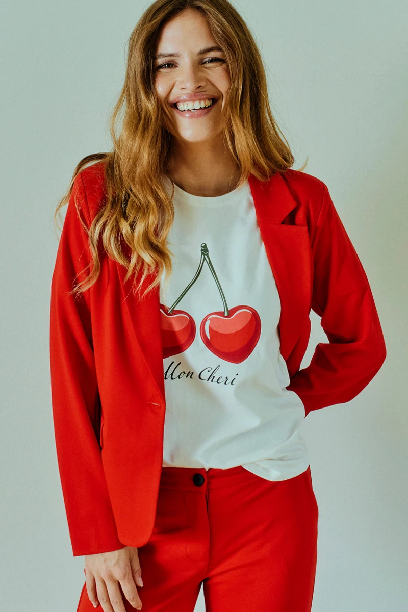 Nanni Jacket 207565 | Chili Pepper | Jakke fra Freequent