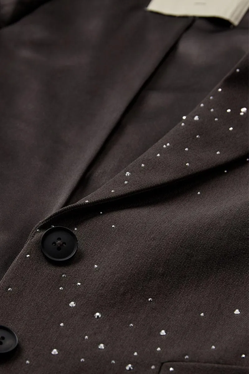 Isabell Jacket 207122 | Dark Grey Melange | Jakke fra Freequent