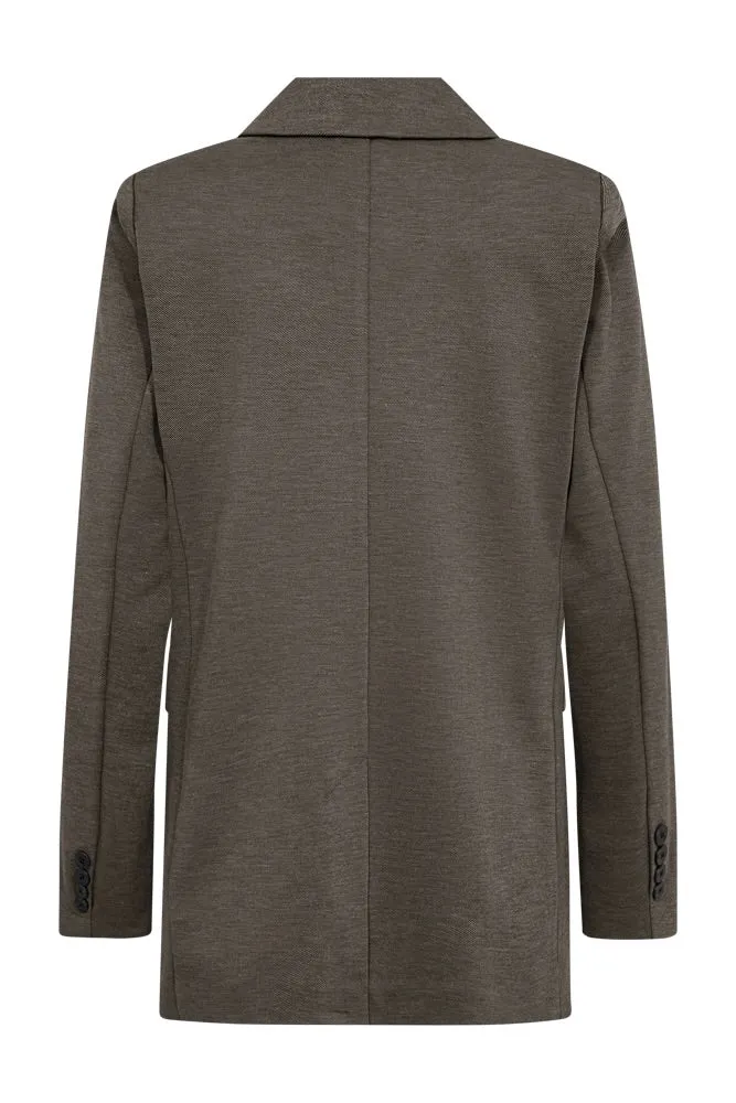 Nanni Ja Fashion Struc | Morel Melange | Jakke fra Freequent