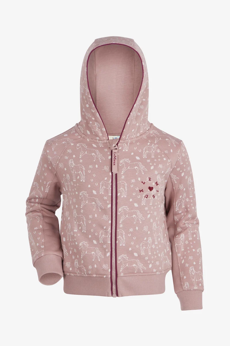 Kinder Charlie Reißverschlussjacke Wild Rose 122-128