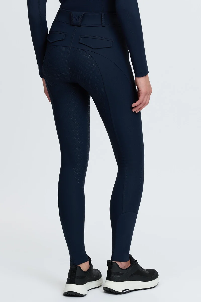 Blair Damen Reithose mit Vollbesatz Navy 40
