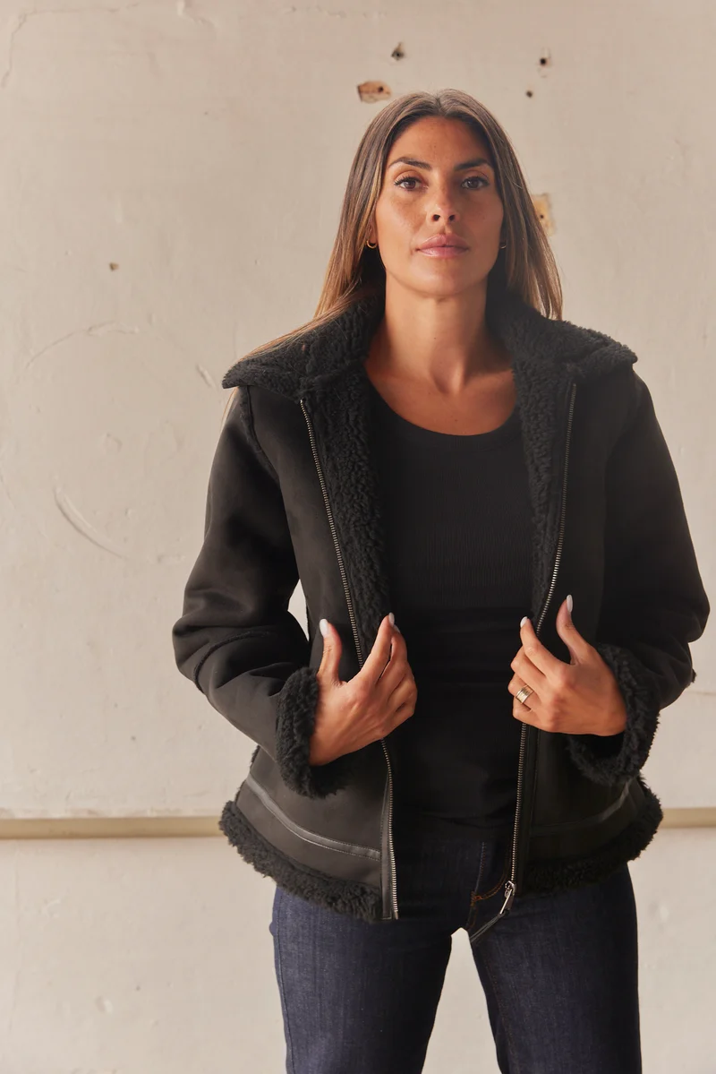 Lamby Lilo jacket | Sort | Jakke fra French Laundry