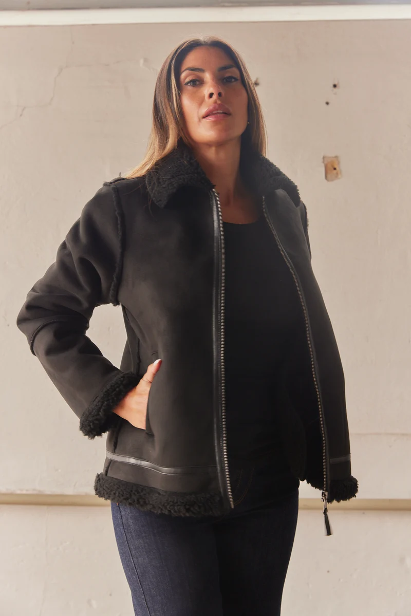 Lamby Lilo jacket | Sort | Jakke fra French Laundry