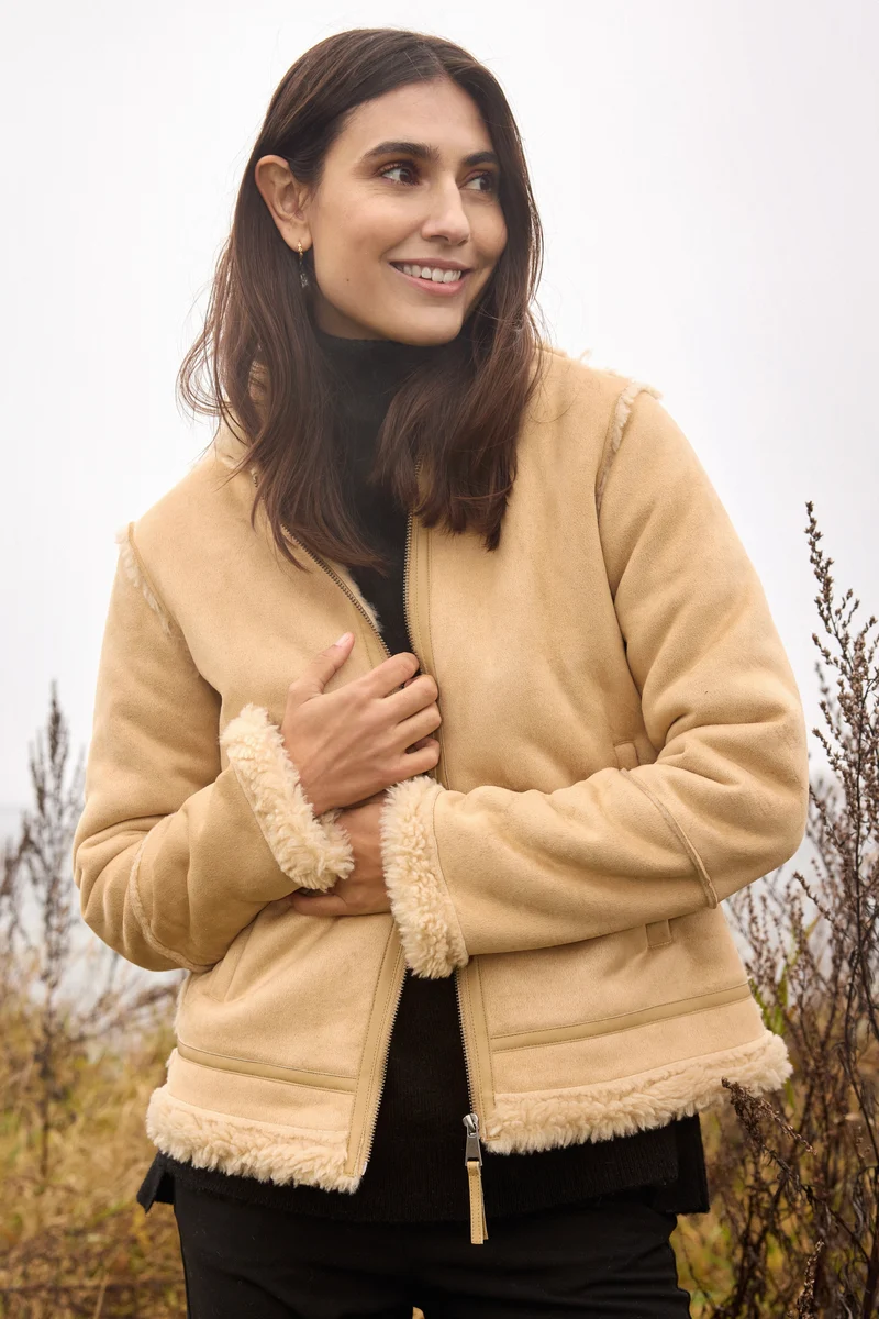 Lamby Lilo jacket | Sand | Jakke fra French Laundry