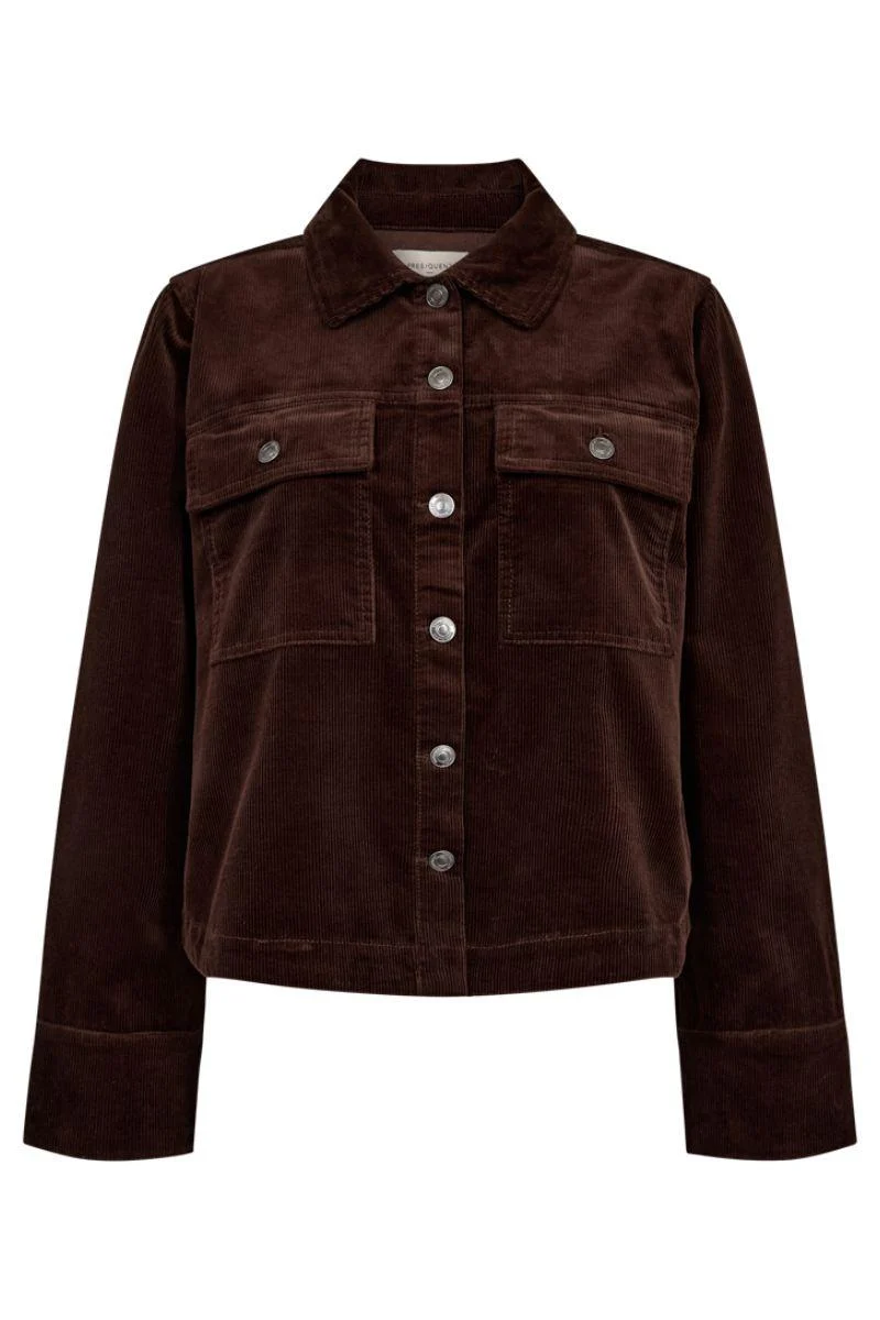 Cordy Jacket 206988 | Coffee Bean | Jakke fra Freequent
