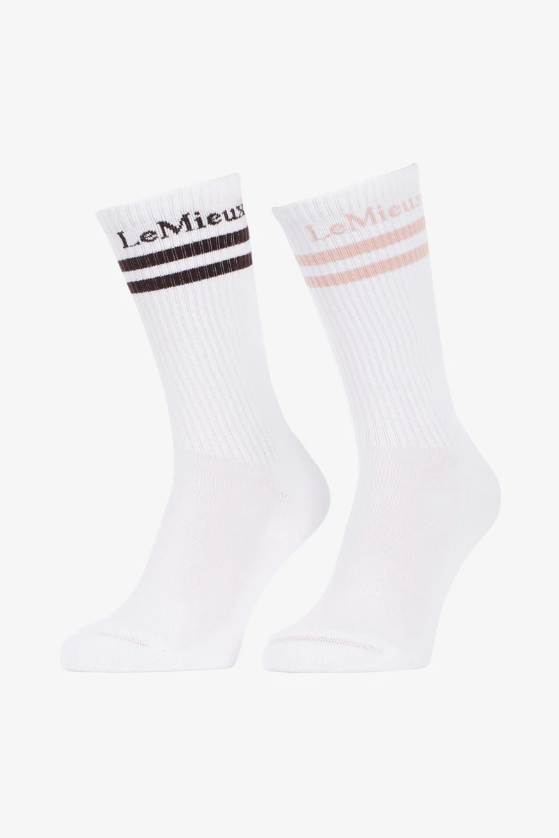 Hohe Reitsocken White 37-41