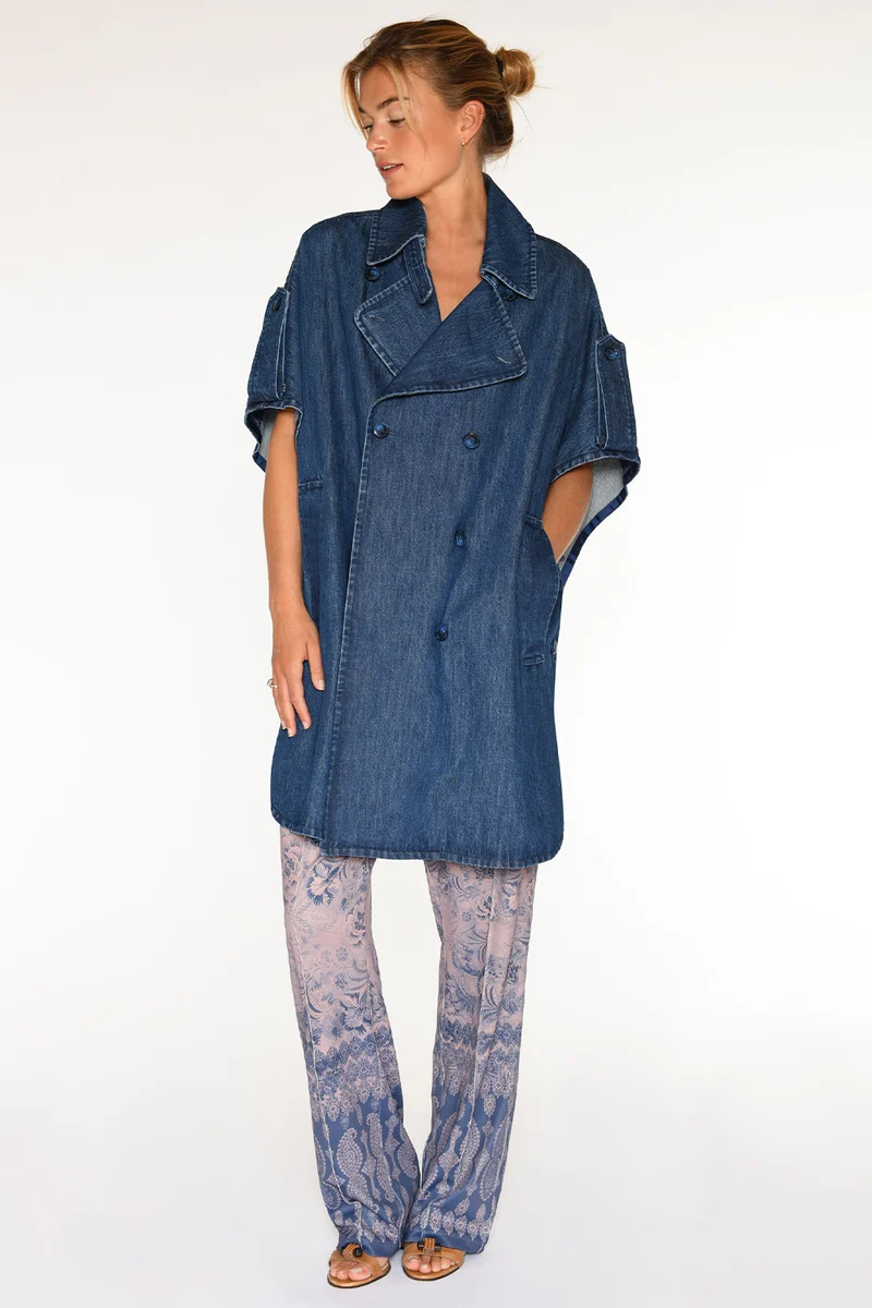 Kubra Cape | BlueNights | Frakke fra Gustav