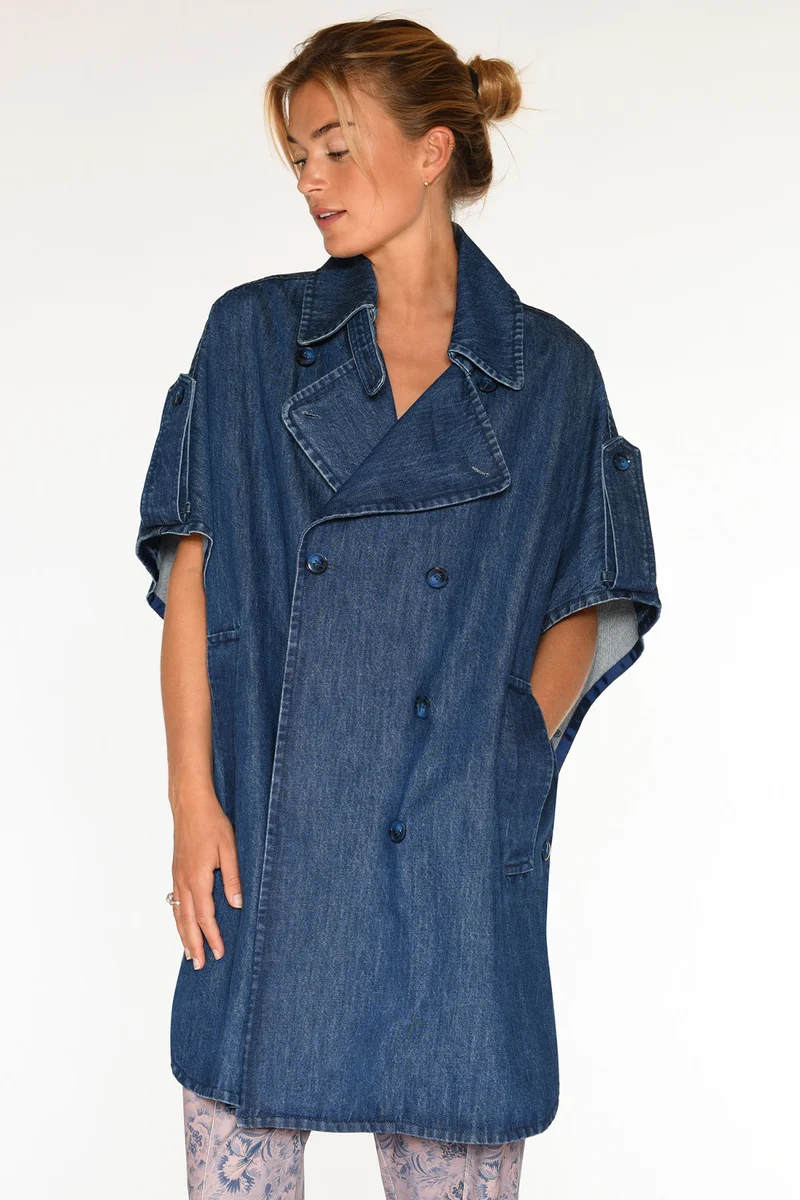 Kubra Cape | BlueNights | Frakke fra Gustav