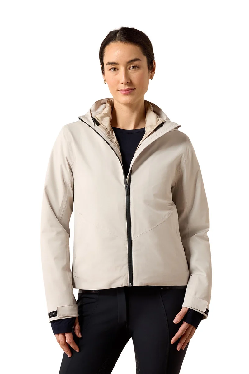 Damen Troika wasserdichter Parka Chateau Grey M