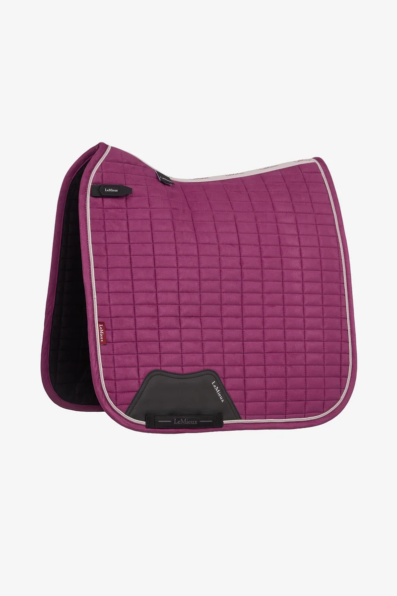 Suede Dressurschabracke Blackberry L