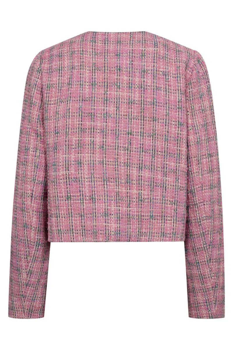 Cammie Boucle Jacket 40011 | Candyfloss | Jakke fra Co'couture