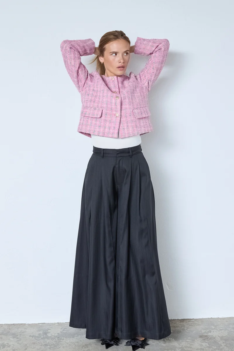 Cammie Boucle Jacket 40011 | Candyfloss | Jakke fra Co'couture