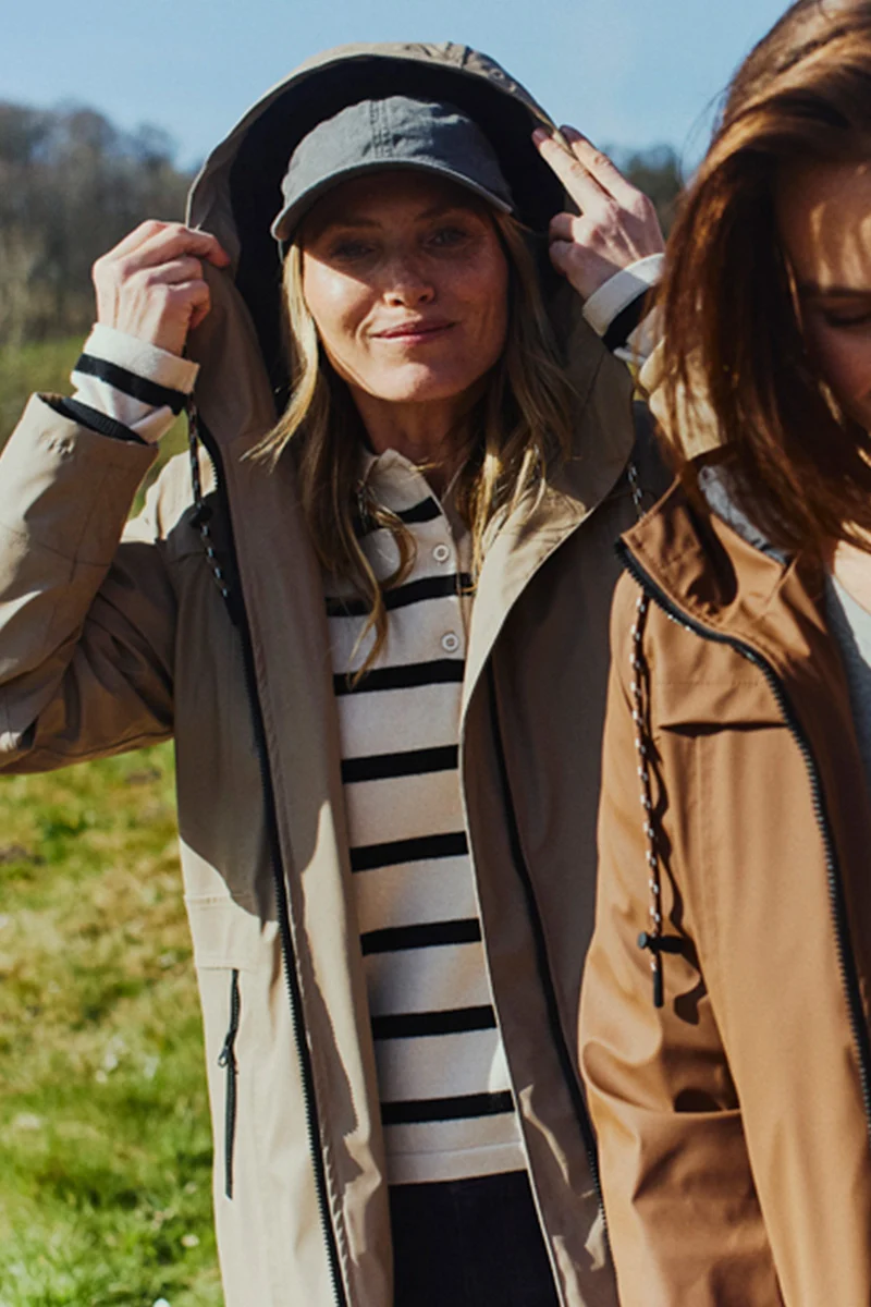 Rain Jacket | Desert Taupe | Regnfrakke fra Freequent