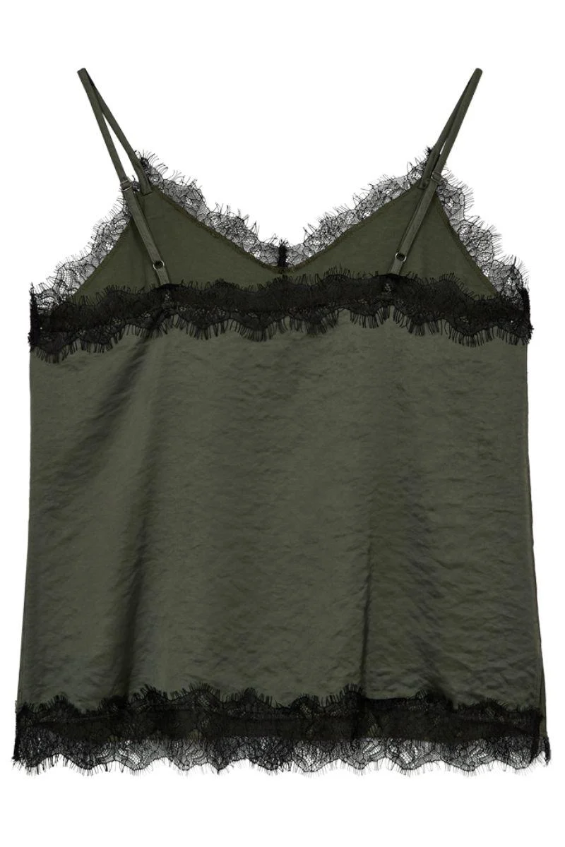 Dove Straptop 207106 | Kombu Green | Top fra Freequent