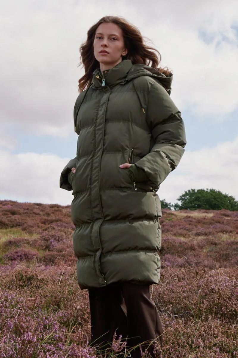Lucette Puffer Jacket | Olive | Jakke fra Neo Noir