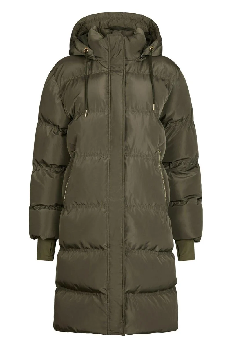 Lucette Puffer Jacket | Olive | Jakke fra Neo Noir