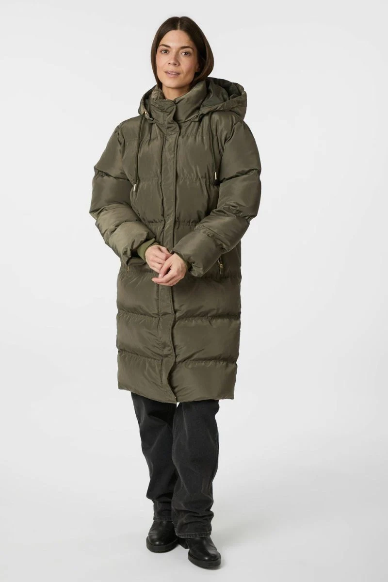 Lucette Puffer Jacket | Olive | Jakke fra Neo Noir