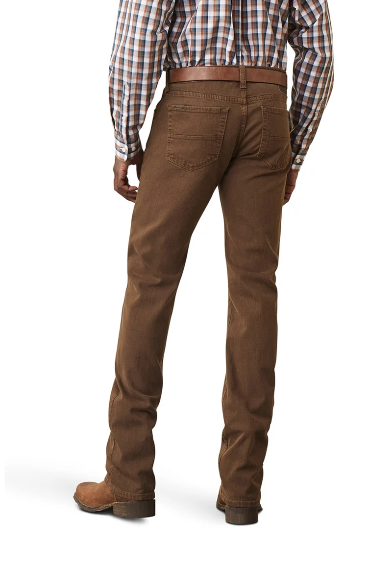Herren M7 Str Grizzly Straight Jeans in Olivgrün Peat W36-x-L34