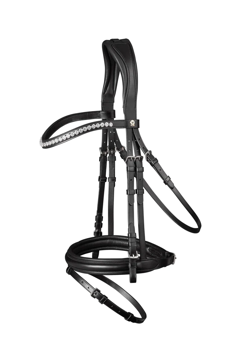 S-Line Classy Trense, englisch-kombiniert Black V