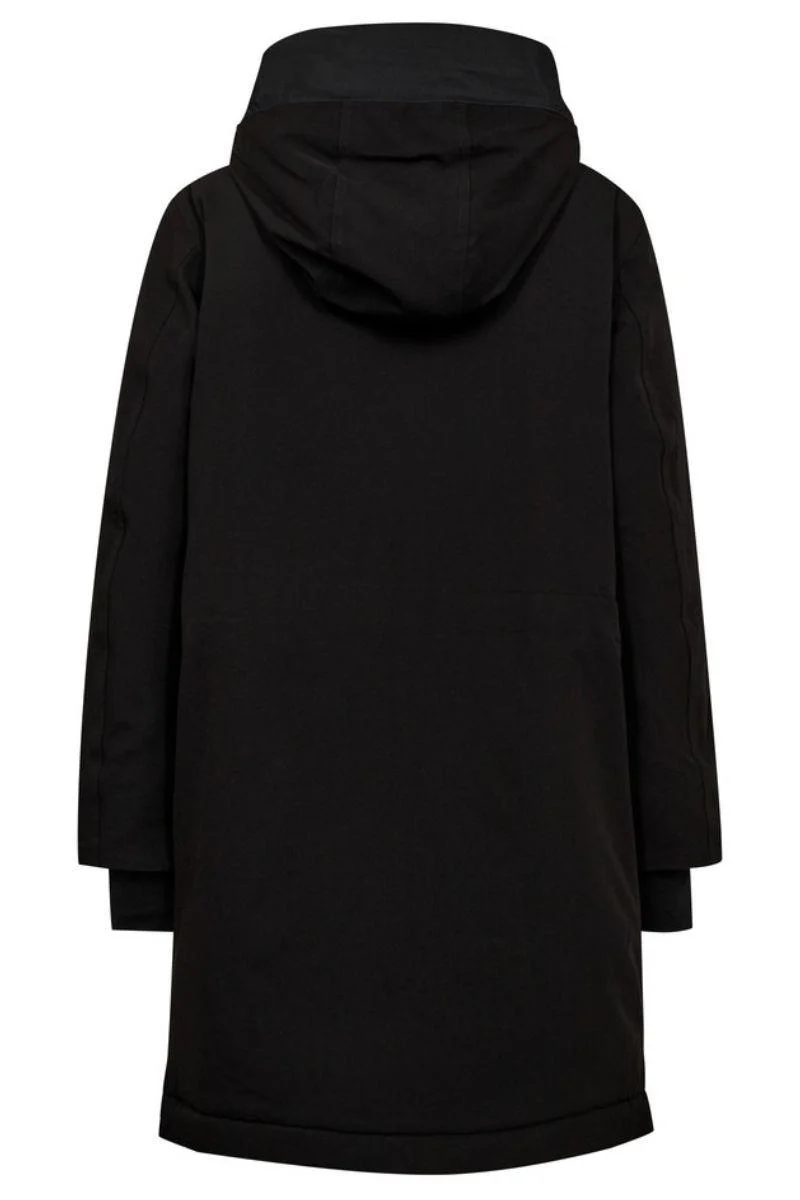 Lissa Bora Coat | Black | Jakke fra Mos Mosh