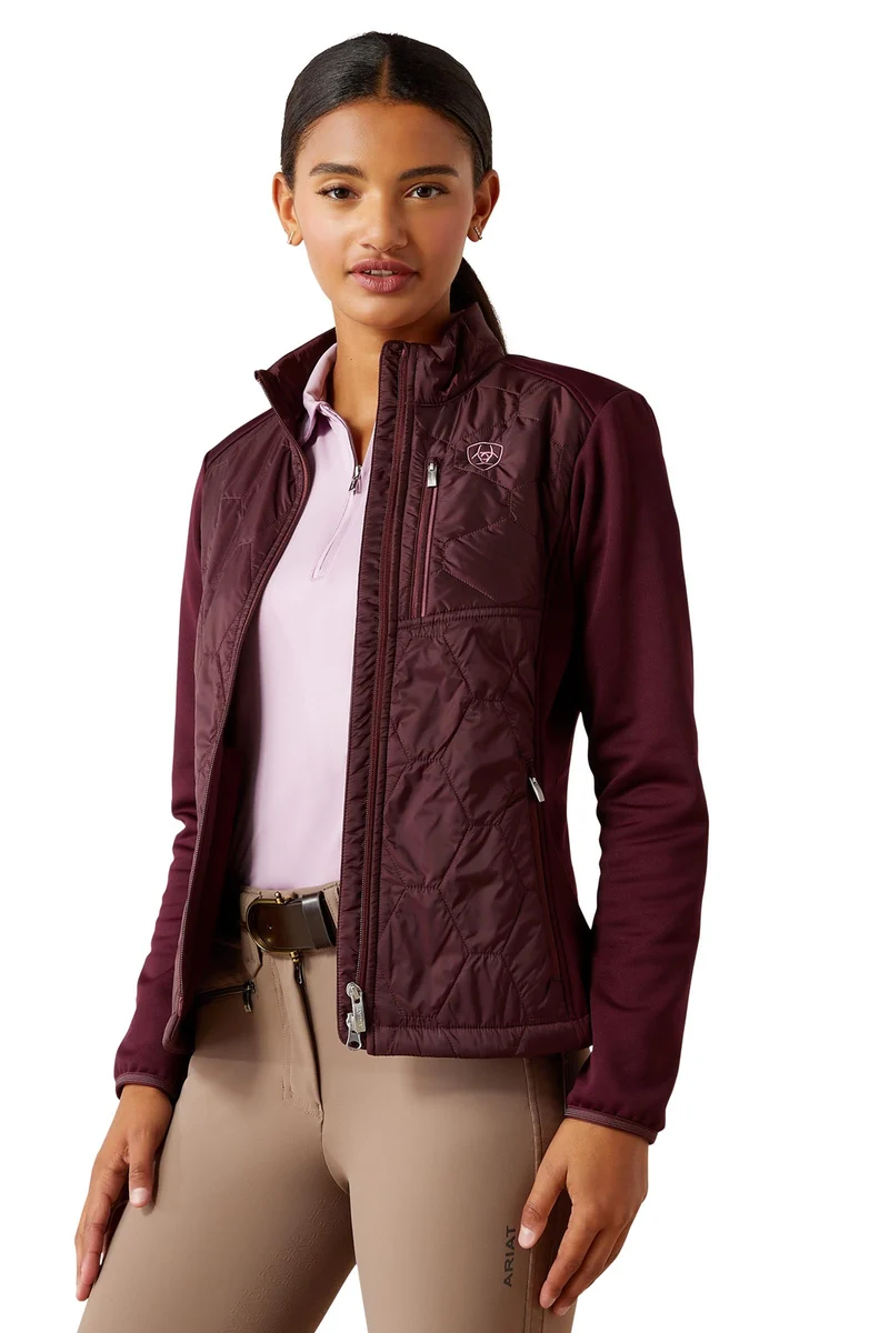 Fusion Damen Isolierte Jacke Malbec L