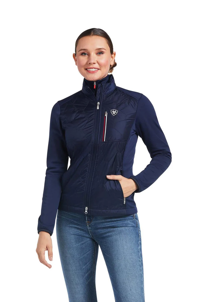 Fusion Damen Isolierte Jacke Navy L