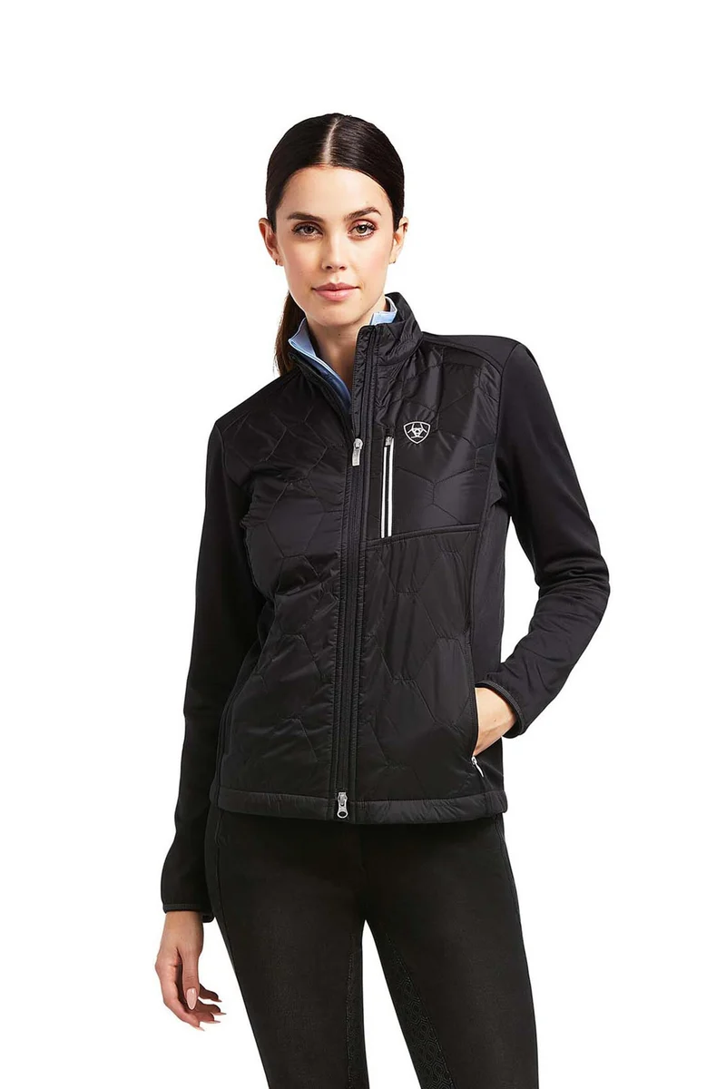 Fusion Damen Isolierte Jacke Black S
