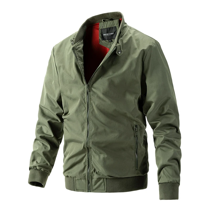 Herren Bomberjacke mit wattiertem Innenfutter und wasserabweisender Oberfläche Drune