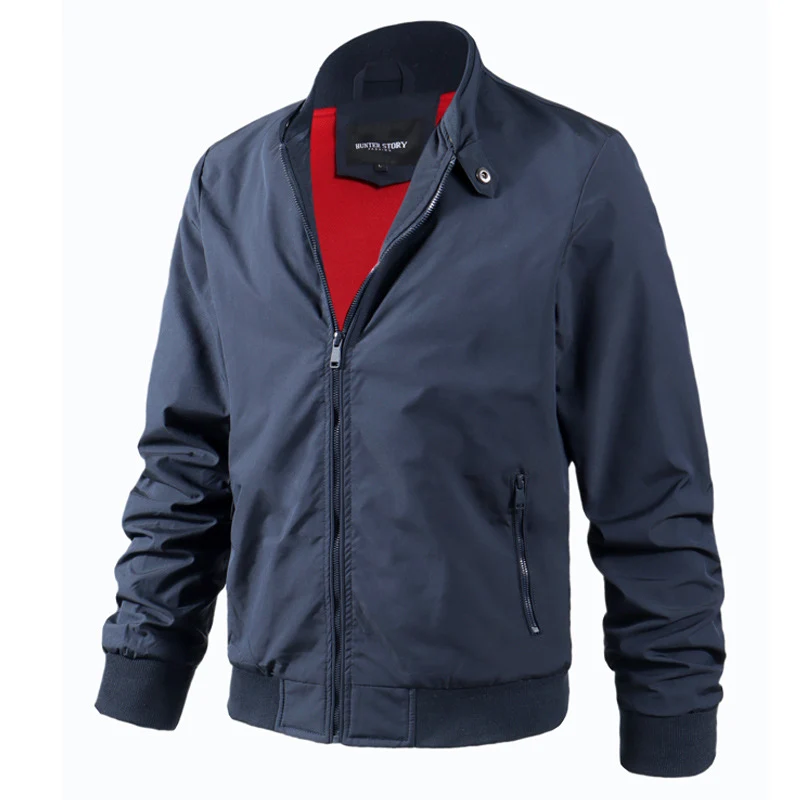 Herren Bomberjacke mit wattiertem Innenfutter und wasserabweisender Oberfläche Drune