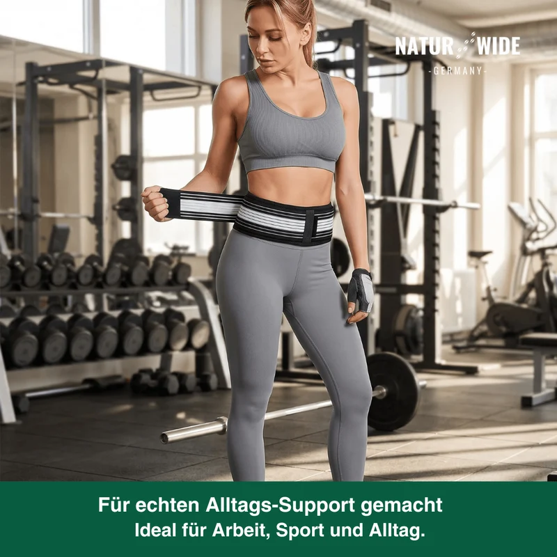 Hüft- & Lendenwirbel-Stützgürtel – Ischias & Beckenschmerzen Linderung