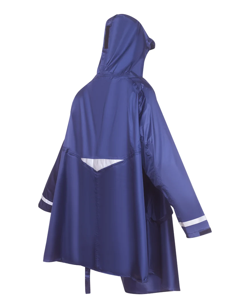 HOCK Premium „E-Bike Poncho“, Regenponcho mit Ärmel für Fahrrad und E-Bike, für Helme geeignet - Regencape 100,0% wasserdicht, Fahrradponcho für Herren & Damen