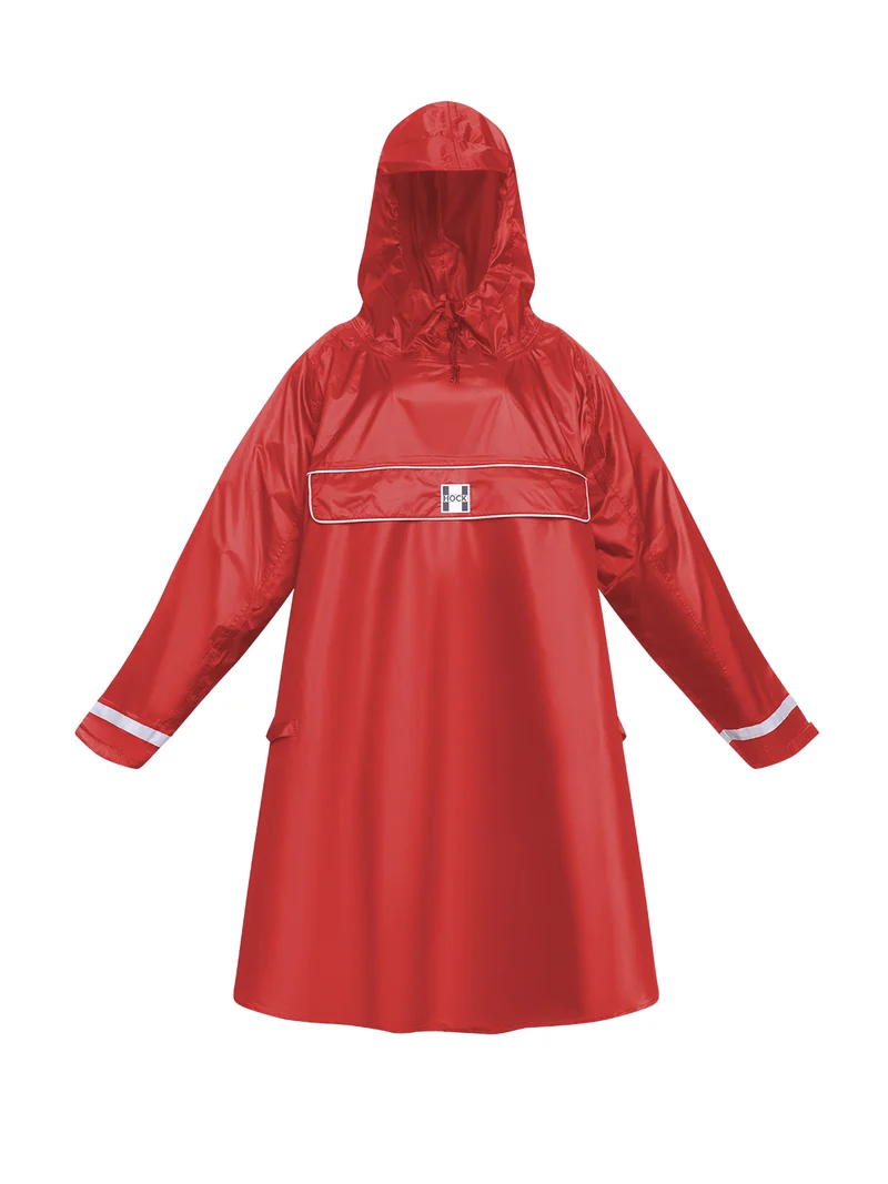 HOCK Premium „E-Bike Poncho“, Regenponcho mit Ärmel für Fahrrad und E-Bike, für Helme geeignet - Regencape 100,0% wasserdicht, Fahrradponcho für Herren & Damen