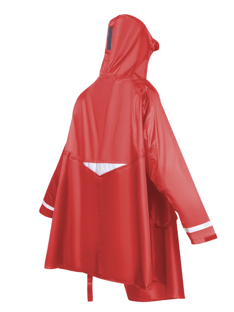 HOCK Premium „E-Bike Poncho“, Regenponcho mit Ärmel für Fahrrad und E-Bike, für Helme geeignet - Regencape 100,0% wasserdicht, Fahrradponcho für Herren & Damen