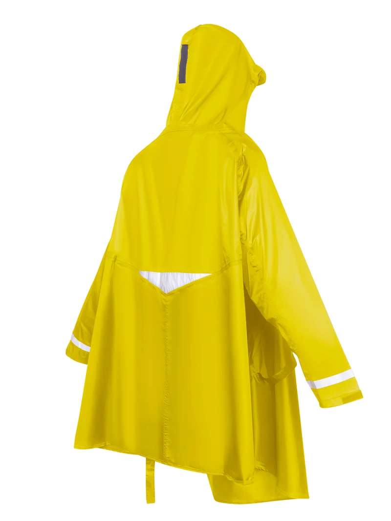 HOCK Premium „E-Bike Poncho“, Regenponcho mit Ärmel für Fahrrad und E-Bike, für Helme geeignet - Regencape 100,0% wasserdicht, Fahrradponcho für Herren & Damen