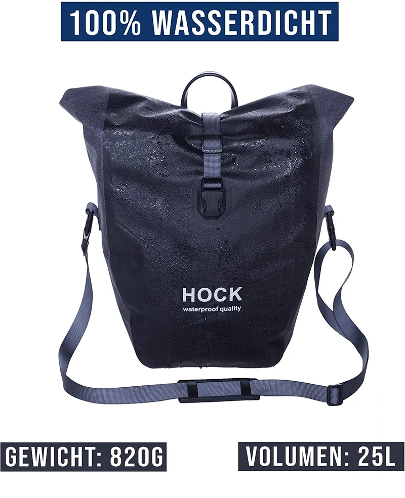 Fahrradtasche Gepäckträger - Wasserdicht – Hinterradtasche (25L Volumen) (Sonderpreis)