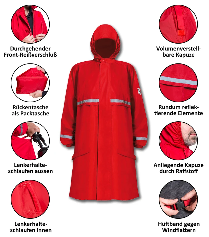 Radponcho "Super Praktiko Zipp"