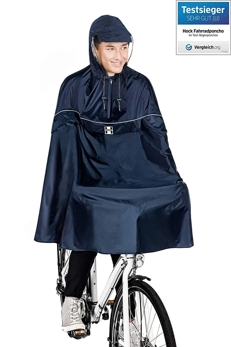 Radponcho "Rain Stop" - Fahrrad Regenponcho - Der Testsieger