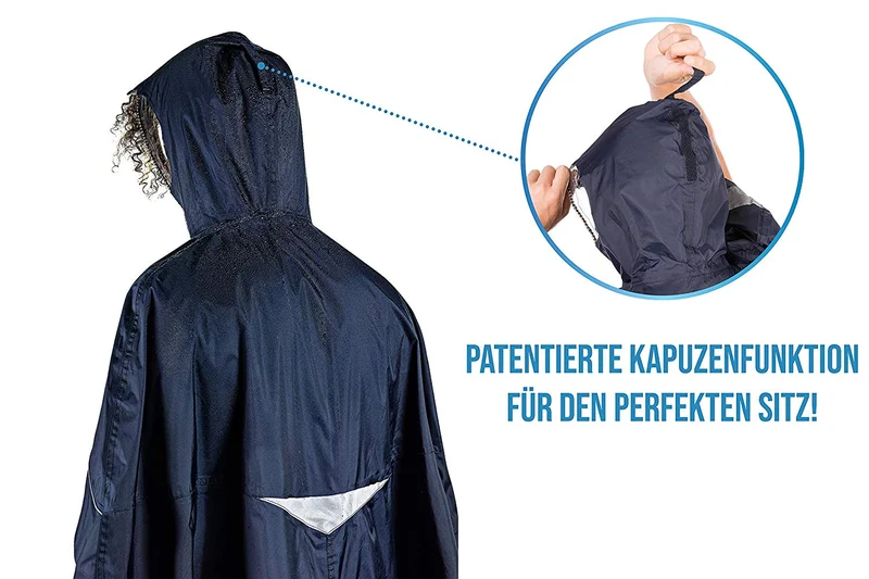 Radponcho "Rain Stop" - Fahrrad Regenponcho - Der Testsieger
