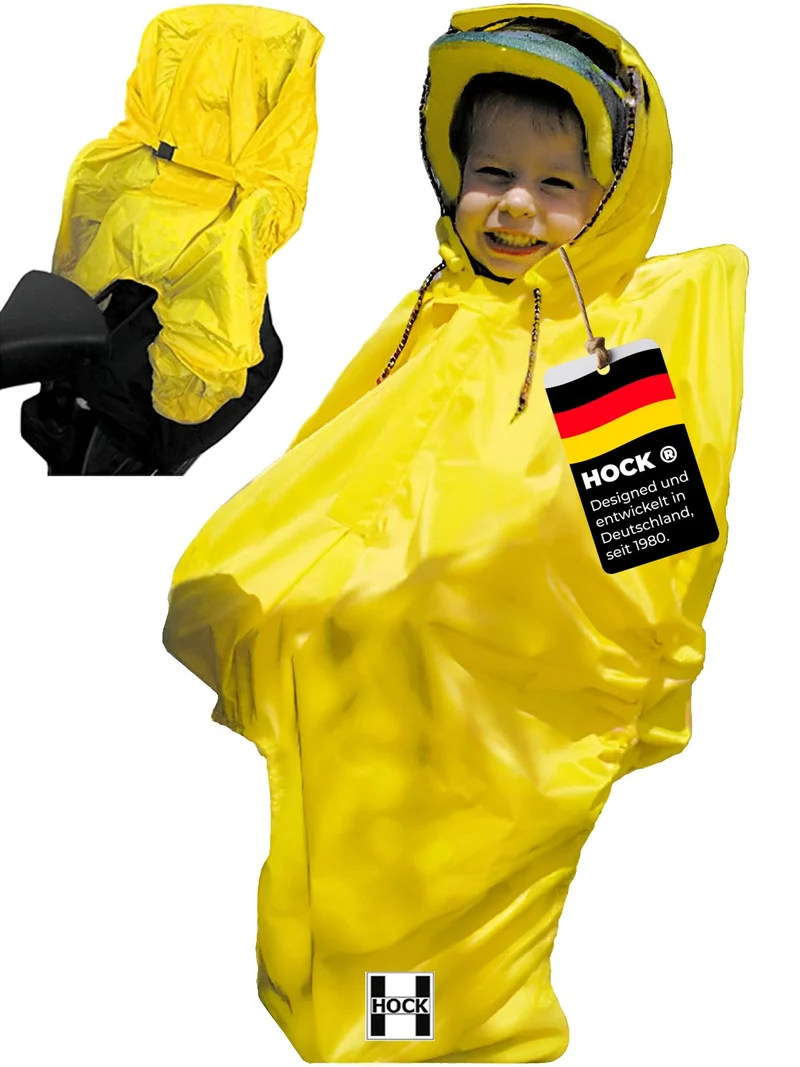 Kinder Fahrradsitz Cape "Rain Bow" - Regenschutz für Fahrradkindersitz