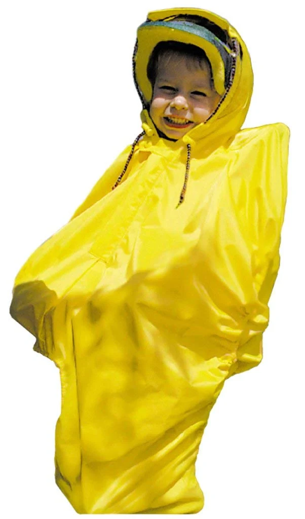 Kinder Fahrradsitz Cape "Rain Bow" - Regenschutz für Fahrradkindersitz
