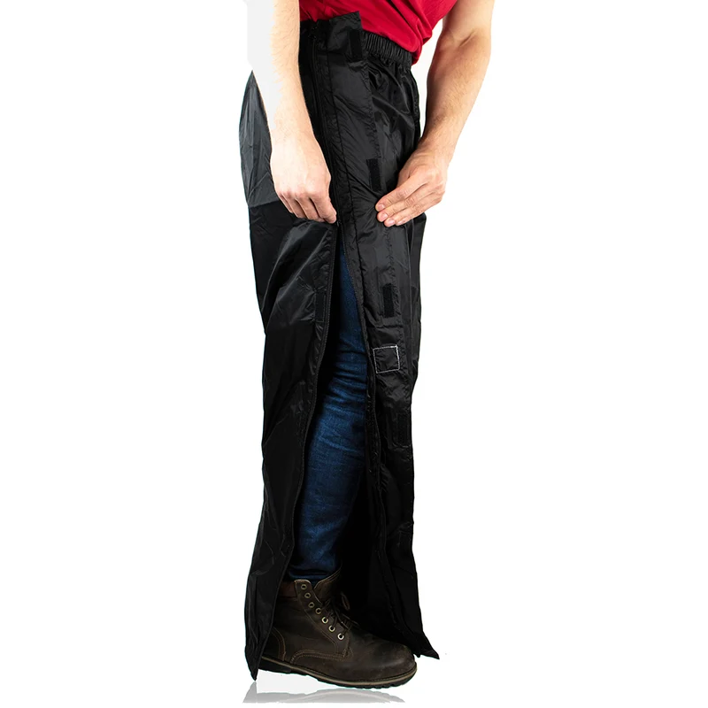 Regenhose „Zipp“: 10.000 mm, atmungsaktiv, Full‑Zip