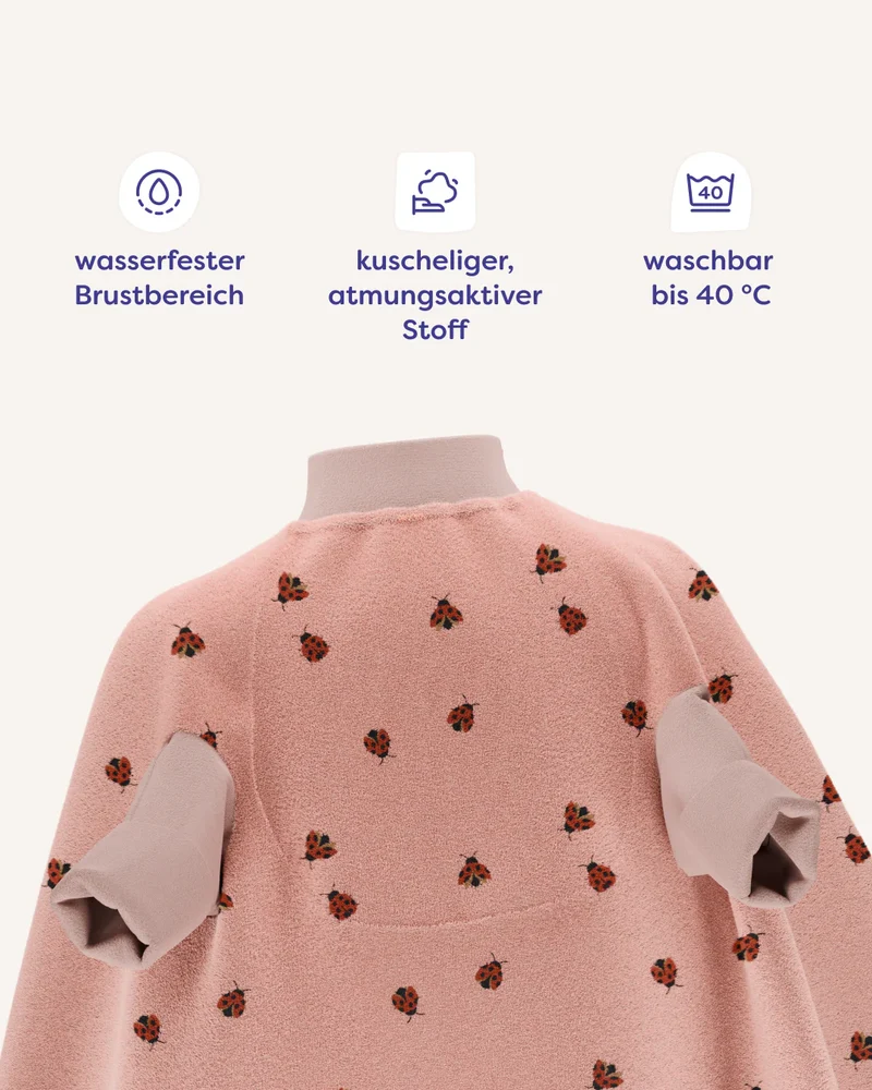Lätzchen Frottee. Love Bugs. wasserdicht | Little Casimir