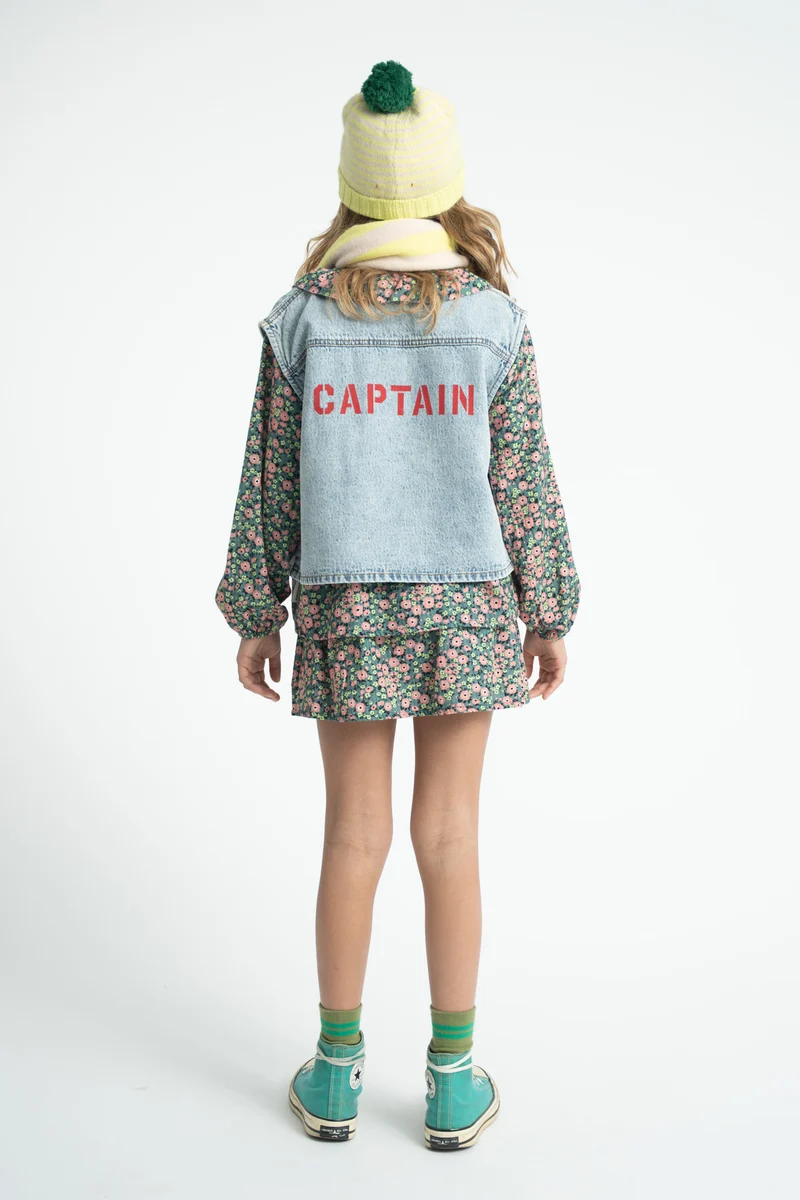 waistcoat "captain" print