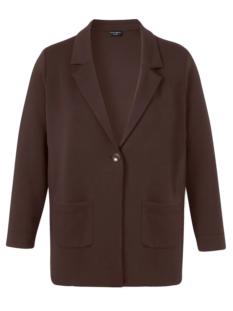 Blazer mit aufgesetzten Taschen