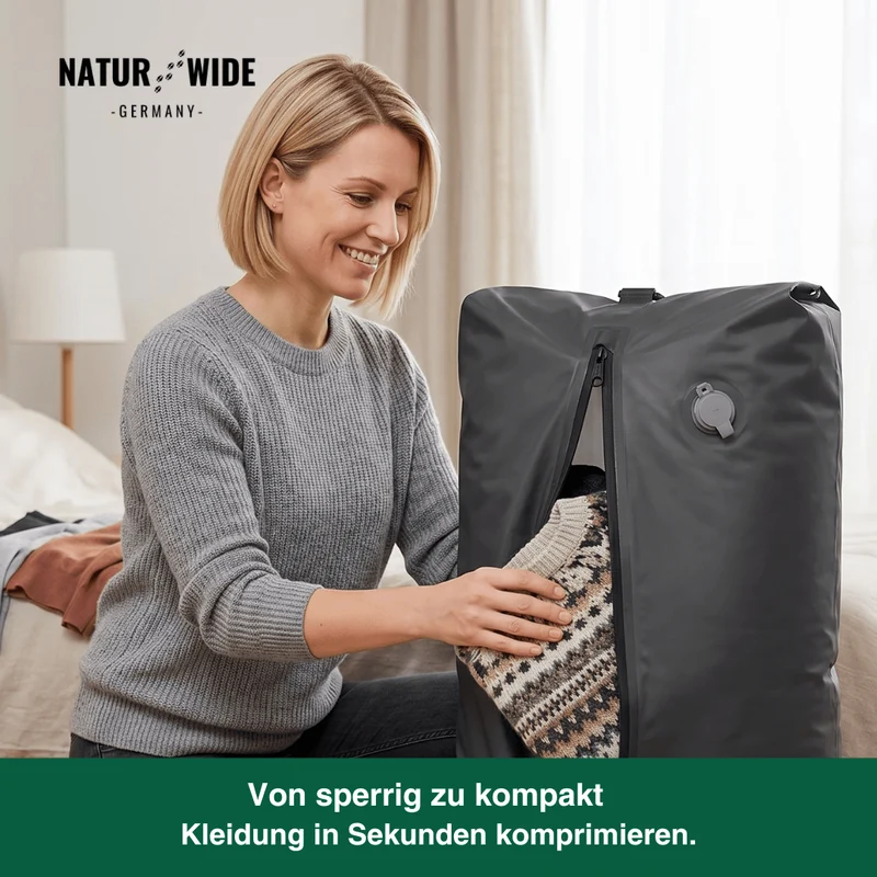 Vakuum-Kompressionsbeutel – Reise- & Aufbewahrungsorganizer